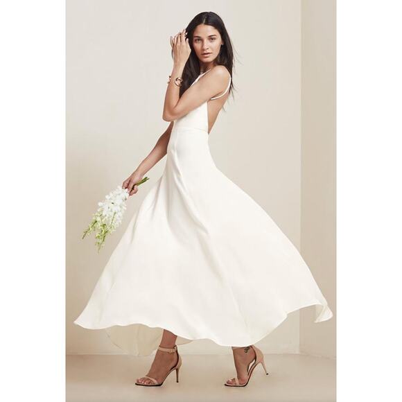 Reformation Dresses & Skirts - Reformation Noelle Open Back Wedding Dress